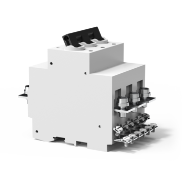 Typ 520/530 von E-T-A： Ein-， zwei- （Typ 520） oder dreipolige （Typ 530）， thermisch-magnetische Leistungsschutzschalter.